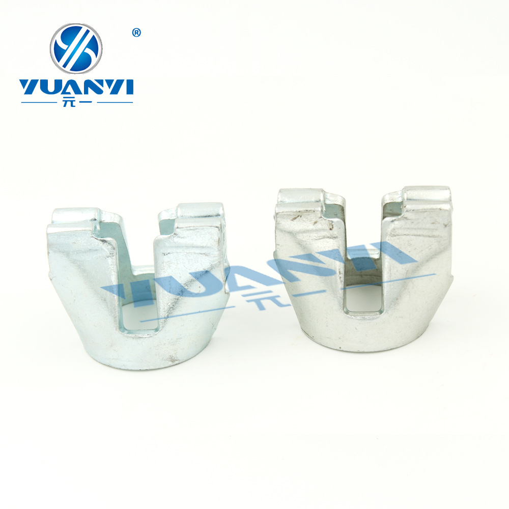 元一锁头 建筑配件横杠插头锁头 扣件脚手架配件质量可靠厂家直供