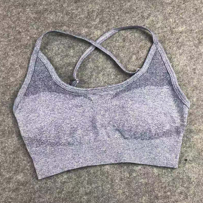 seamless sexy sports bra shorts two-piece  NSLX18356