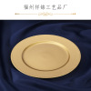 New European -style pearl plate spraying disc Hotel banquet dial plastic plate pollination technology plate source manufacturer