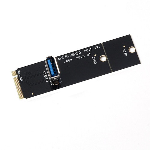 New M.2 to PCIe Channel USB 3.0 M.2 to PCIe Channel USB 3.0 Adapter Card