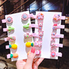 Children's cute hairgrip, fruit hairpins, cartoon hair accessory