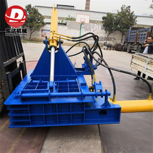 一次成型金属压块机 废钢筋铁块打包机 液压驱动翻包铁销压块机厂