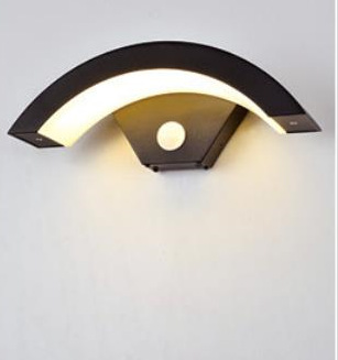 壁灯户外防水北欧简约感应灯人体感应壁灯玄关走廊过道照明灯具