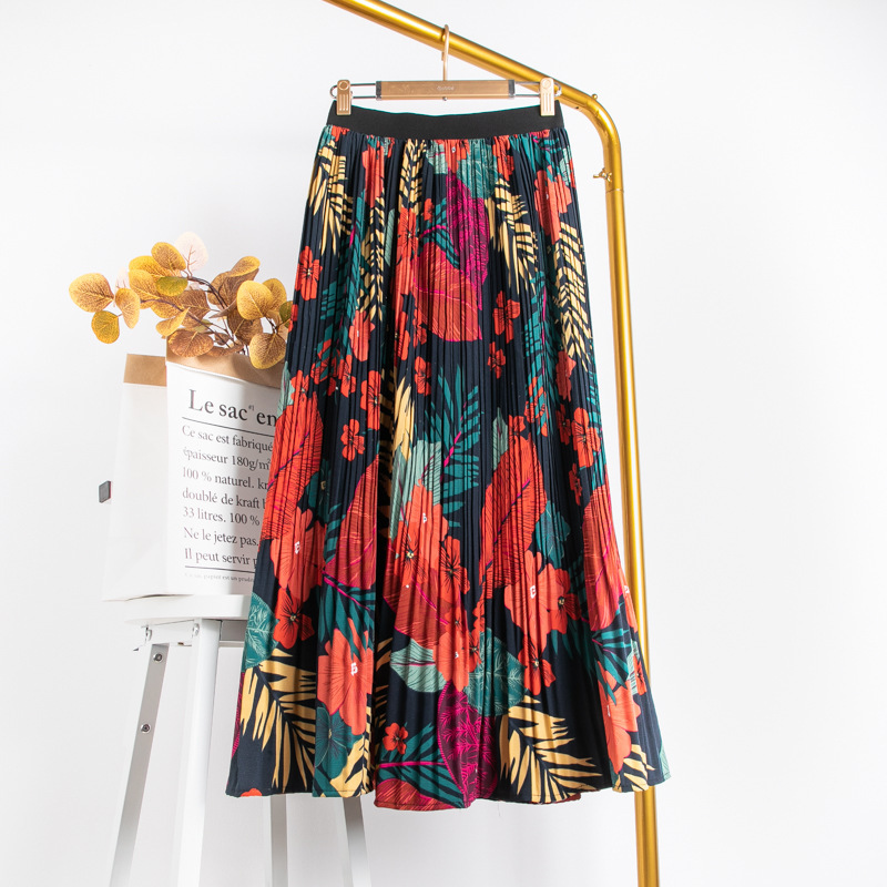 Skirt women's spring and summer all-matc...