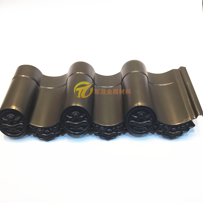 广东厂家定制 别墅住宅 760/765型琉璃瓦 仿古屋面瓦集成系统