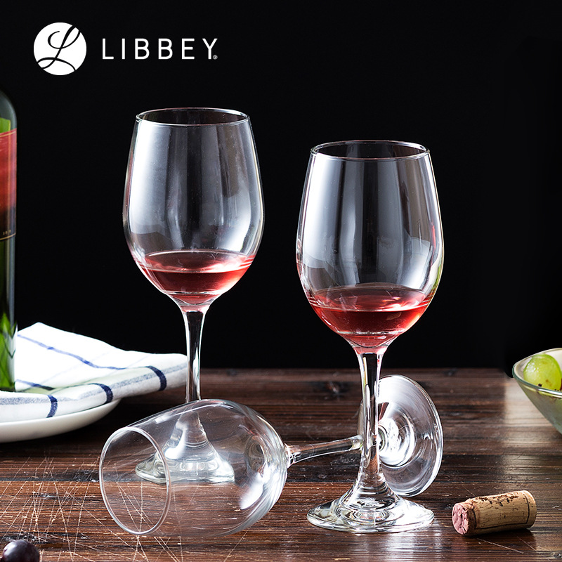利比典雅红酒杯香槟杯玻璃葡萄酒杯多用水杯高脚酒杯欧式|ms