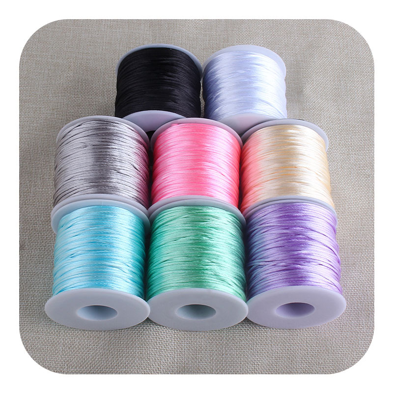 Cuerda de lana tejida a mano DIY chupete cadena multiusos cuerda trenzada Amazon AliExpress caliente nuevo