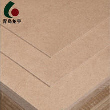 青島廠家直供密度板中纖板1-25mm中高低密度板MDF雕刻板免漆板