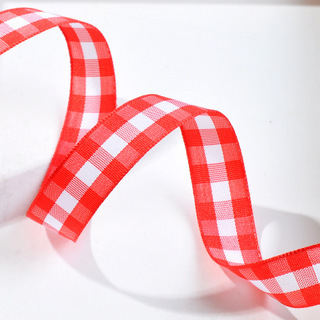 Yao Ming Plaid cinta hecha a mano DIY cinta regalo material de embalaje 2,5 cm Plaid banda accesorios para el cabello material decorativo
