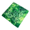 Tie -dyed green