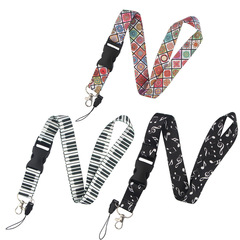 瑜伽曼陀羅音符鋼琴手機繩  相機鑰匙插扣可拆卸多樣款手機吊繩