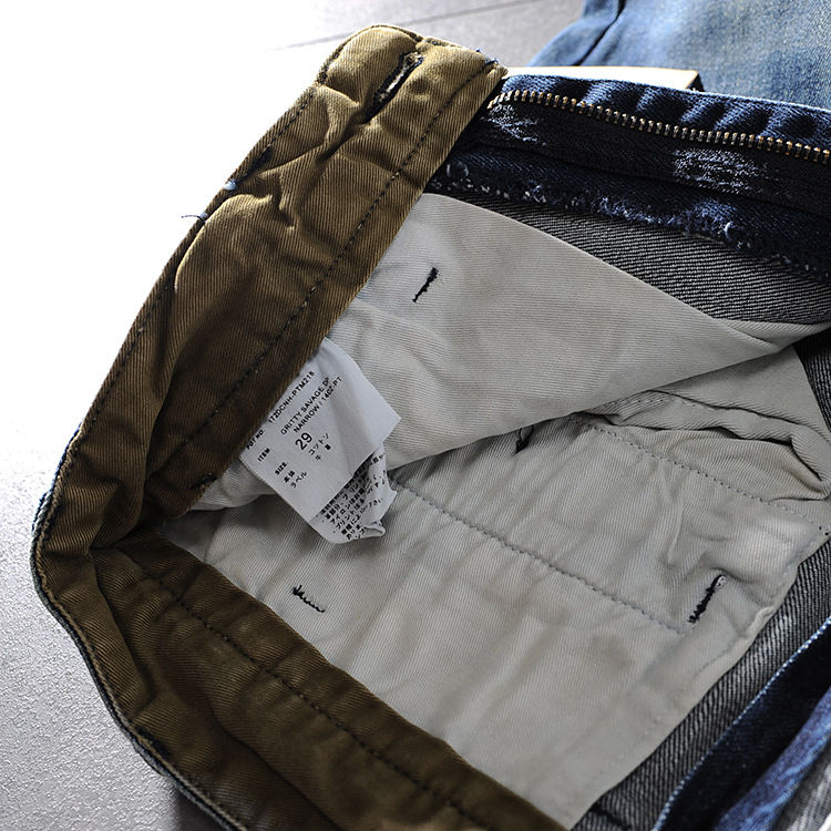 DEESMANC and CO autumn/winter new American heavy wash men's jeans young men's trousers 332 42