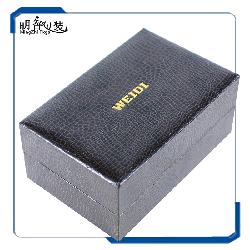 厂家直销外贸热销打样快高端上档次免费设计 首饰包装盒 手表盒|ru