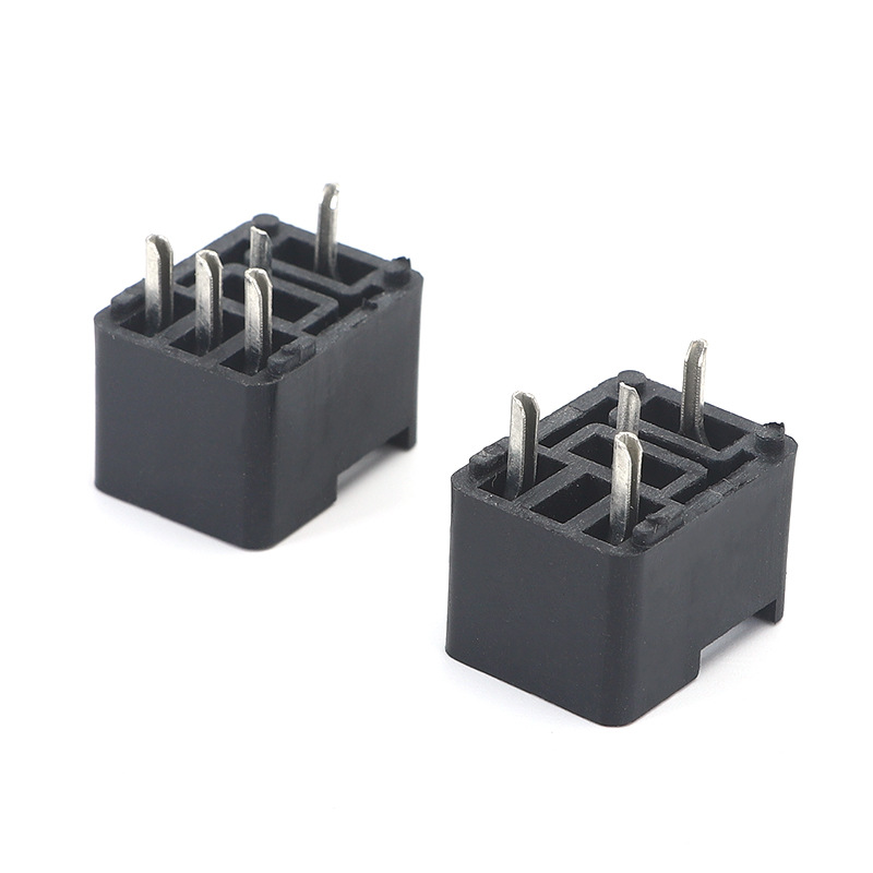 Violet 4P5P car relay 4 pins 5 pins with welding socket modified GPS navigation headlight air conditioner 3