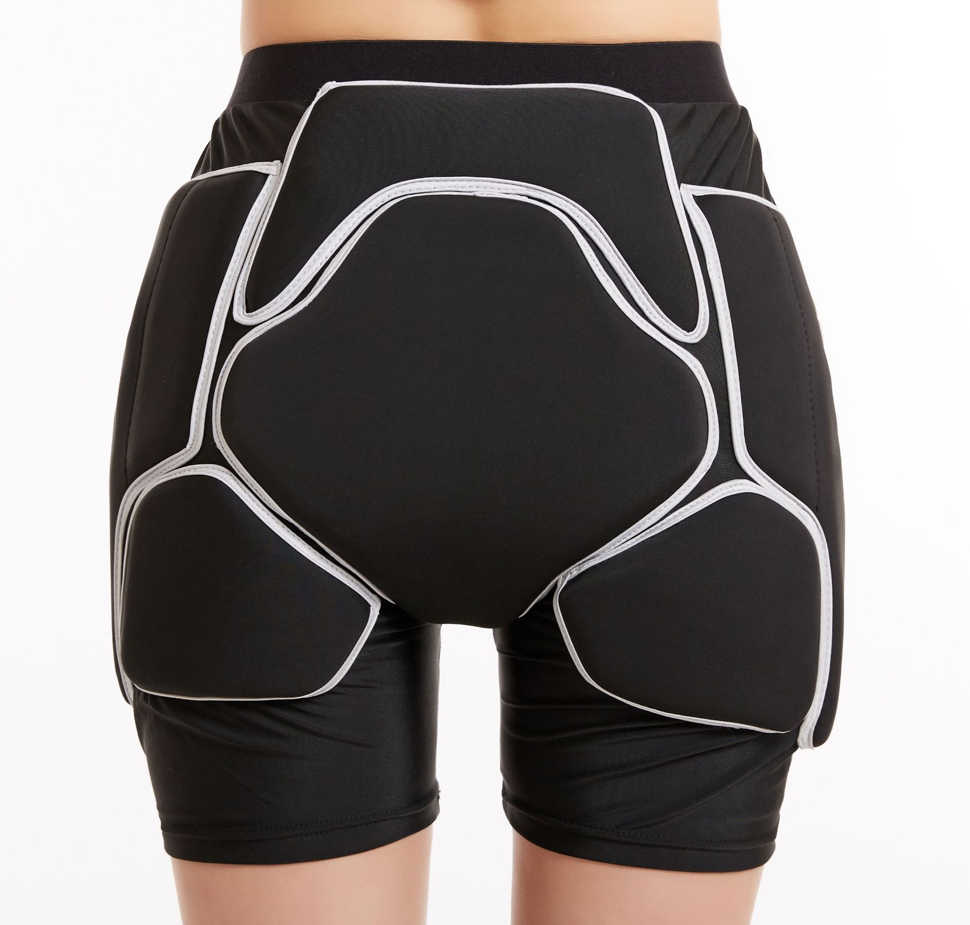 Almohadilla de cadera de esquí almohadilla de rodilla codo dentro y fuera de usar pantalones anticaídas patinaje sobre ruedas adulto patinaje protección a tope hombres y mujeres equipo de protección