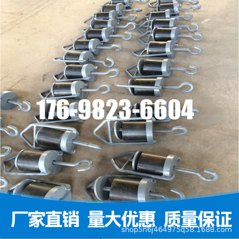 悬挂弹簧橡胶吊挂弹簧钢丝吊挂弹簧振动给料机专用吊挂弹簧可