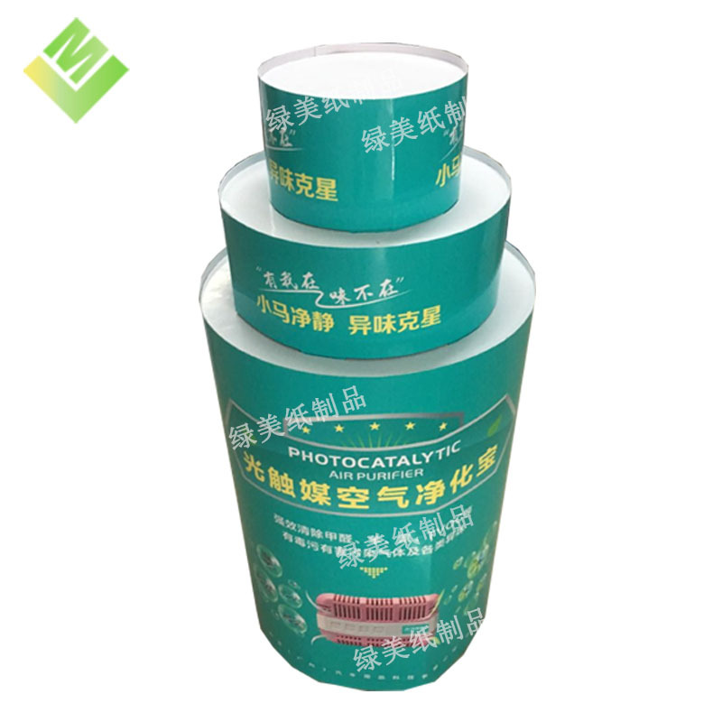 创意纸堆头 商超堆头 化妆品护肤品纸堆头