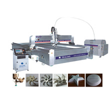 五轴水切割机 水刀 水刀切割机 大角度切割 中厚金属坡口倒角