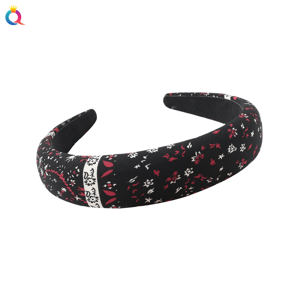 New Thickened Sponge Floral Headband Wild Daisy Fabric Headband Nihaojewelry Wholesale display picture 21