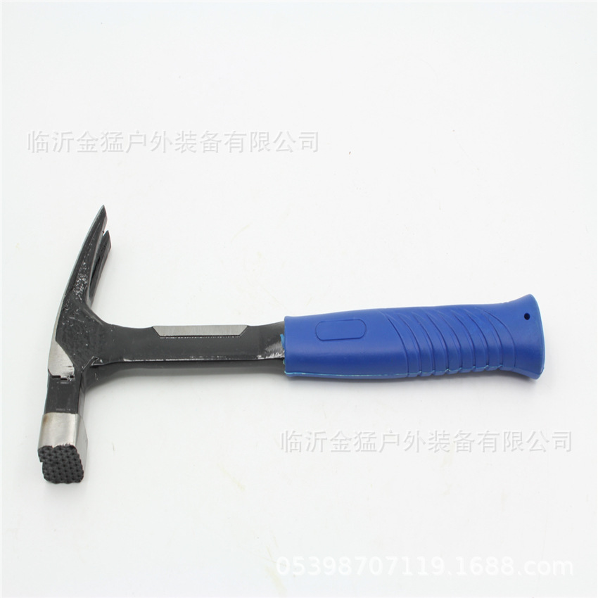 临沂金猛装备厂方头一体锻造连体羊角锤实心成型整体起钉铁锤榔头