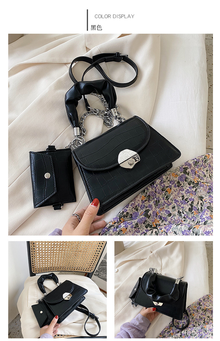 New Trendy Fashion Chain Messenger Bag display picture 4