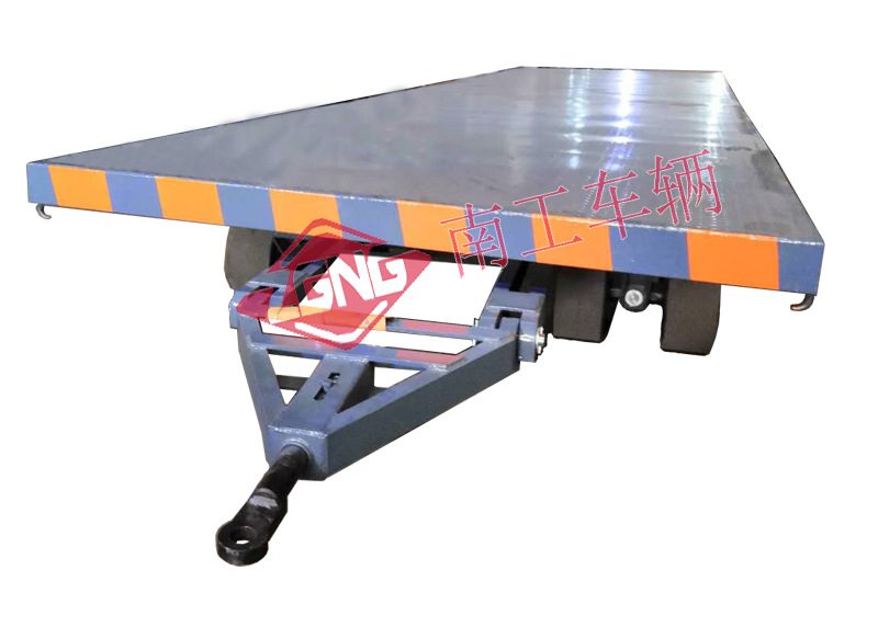 20T重型平板拖车 无动力全挂型南工制造