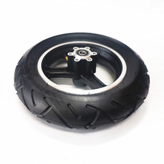 10 inch electric scooter proxy driving tire 10x3.0 vacuum tire inflatable whole wheel set brake wheel hub