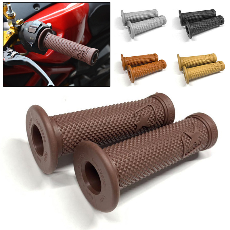Motorcycle Modified Retro Handlebar Rubber Handlebar Cover Longjia Stick King Ranger Handlebar Cover CG125/GN Handlebar Glue Accessories