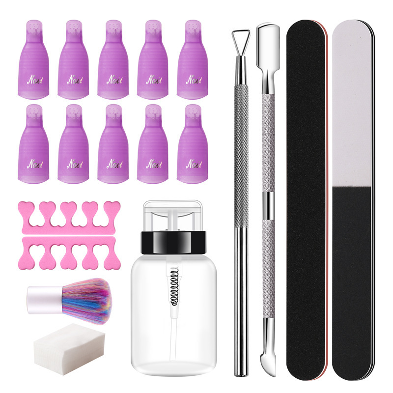 Amazon Hot Nail Art Undressing Tool Set Nail Cotton Undressing Clip Nail File Dead Leather Push Set of 9 Pieces Amazon Hot Nail Art Undressing Tool Set Nail Cotton Undressing Clip Nail File Dead Leather Push Set of 9 Pieces