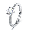 Retro one size wedding ring, suitable for import, European style, wholesale