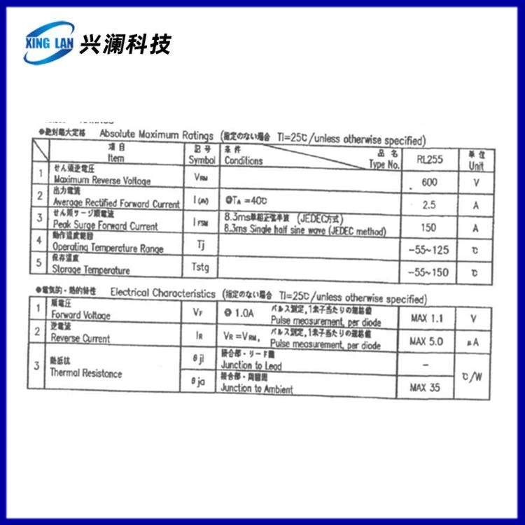 Diode RL255-TB
