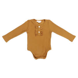 速卖通爆款童装 宝宝针织开裆哈衣 婴儿长袖三角爬服