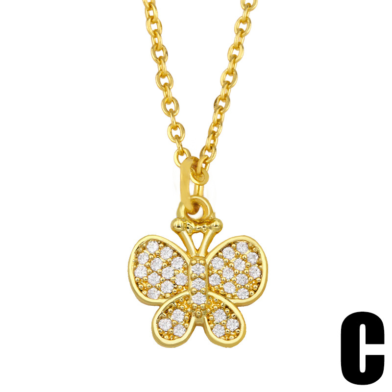 New Korean Butterfly Necklace display picture 5