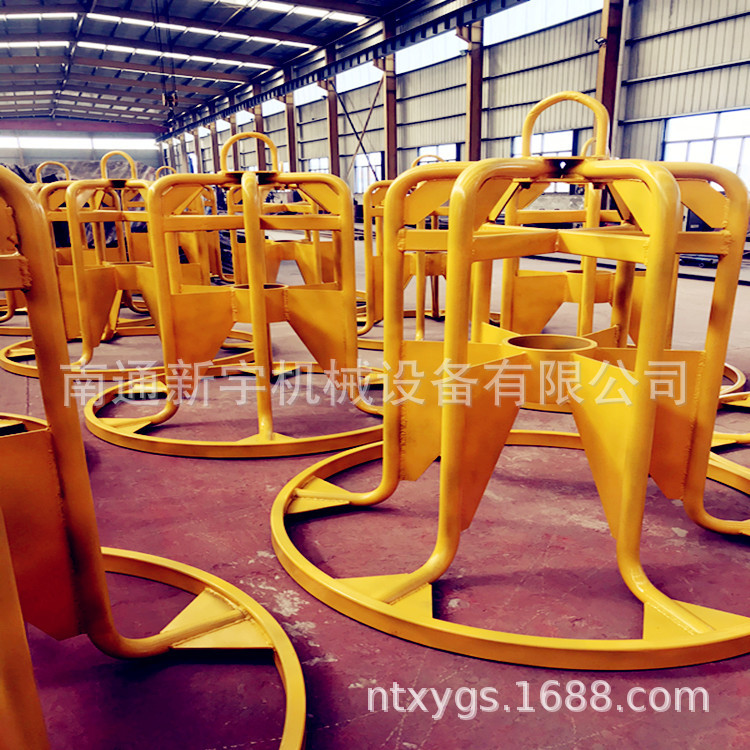 厂家优惠促销钢丝花蓝架 绕线架 放线架 钢丝盘圆架