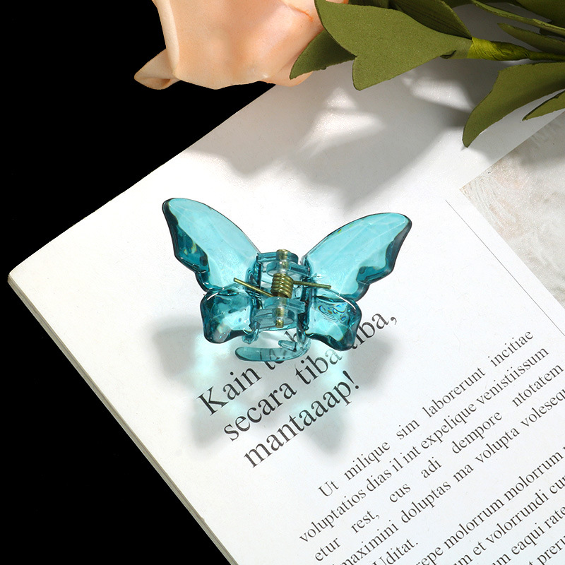 Fashion Butterfly Arylic Butterfly Hair Clip 1 Piece4
