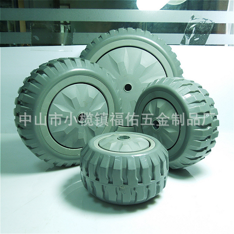 重型设备脚轮单轮4寸5寸6寸8寸工业脚轮单轮割草机单轮冷风机单轮