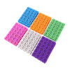 Bathroom anti -sliding pad stitching home bathroom carpet pad shower cushion cushion hollow cushion bathtub cushion