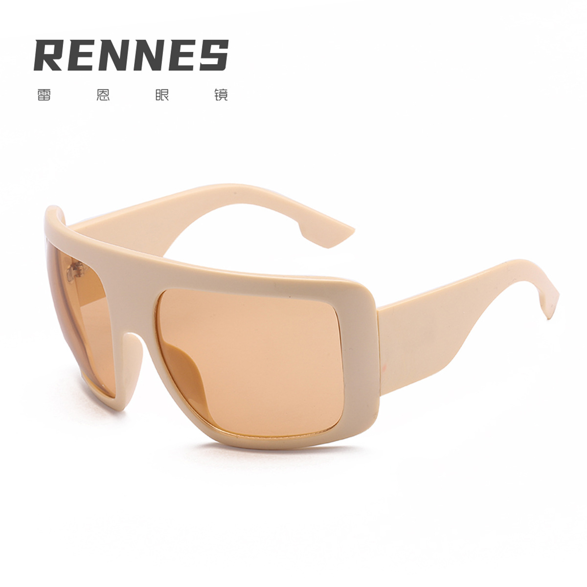 2021 nueva moda europea y americana ins retro máscara gafas de sol de mujer de moda gafas de sol 98046