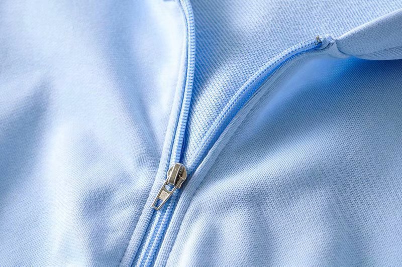  hooded zipper short long-sleeved top coat NSAM4797