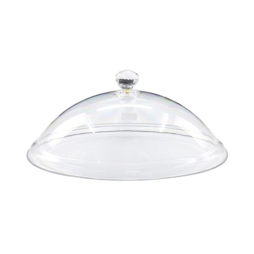PC Acrylic Transparent Food Dust Cover, Shatterproof Round Plastic Food Preservation Lid, Cake and Pastry Serving Cover