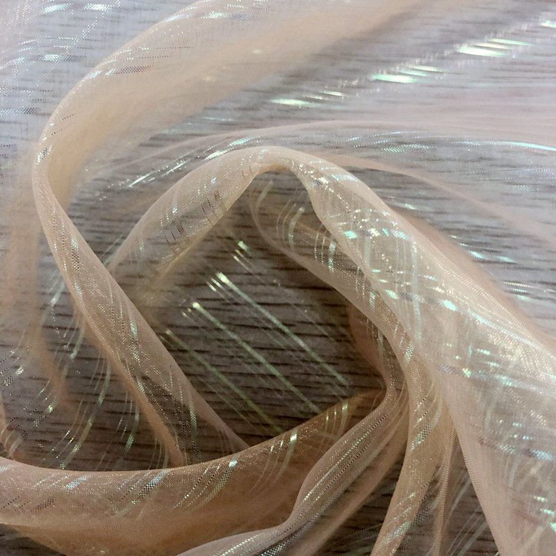 Color Bridge Yarn Magic Color Flat Gold Silk Metal Wire Organa Broad Stage Costume Decoration Ribbon Fabric