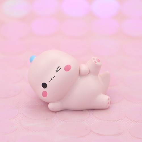 Forest cartoon cute dinosaur baked cake decoration internet celebrity children's toys birthday gift gift car ornaments