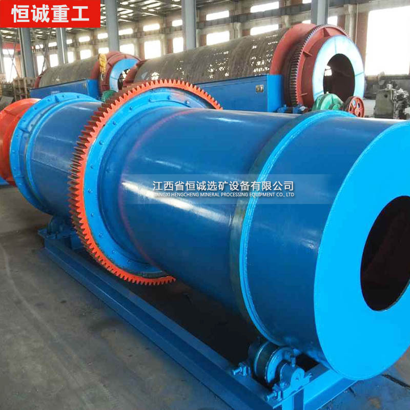 选矿厂洗矿脱泥机|江西恒诚圆筒洗矿机厂家直销