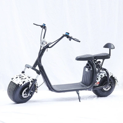 Elektrikli motosikletlər double two-wheeled wide tire modified