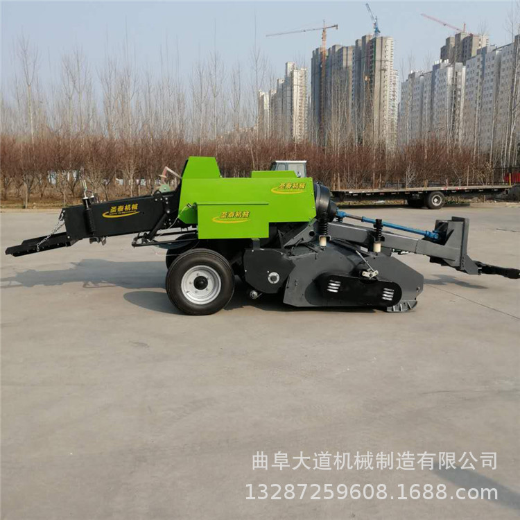 方形草捆打捆机现货销售 草捆捡拾压捆机 方形草捆打包机