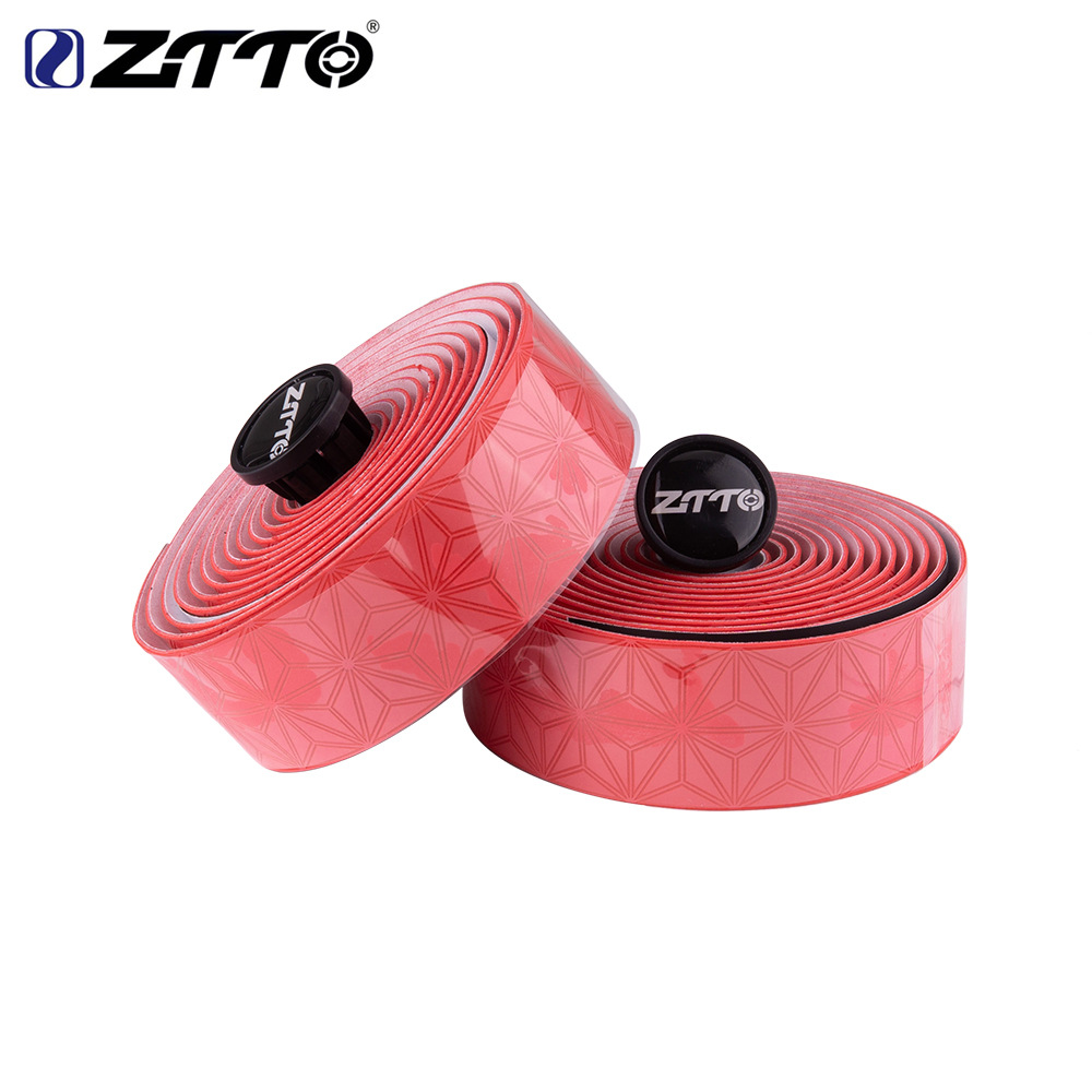 Cinturón de manija de bicicleta de carretera ZTTO cinturón de bicicleta voladora muerta, mango curvo, cinturón de envoltura antideslizante que absorbe el sudor, cinturón de crisantemo de cuero pegajoso