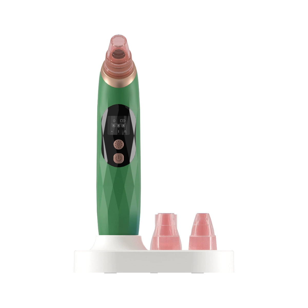 Устройство для чистки пор Blackhead Remover (KS-20012) — портативный вакуумный очиститель пор, USB-перезаряжаемый, силиконовые насадки