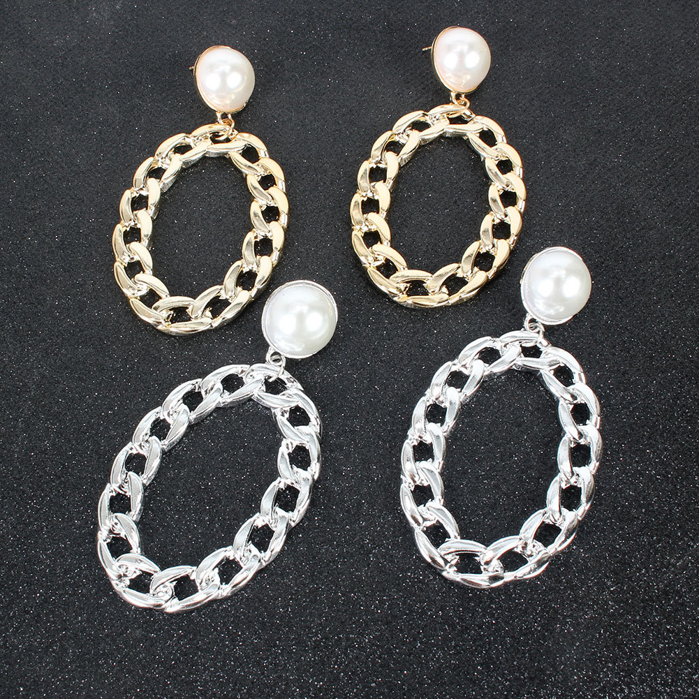 Alloy Hollow Fashion Earrings display picture 7