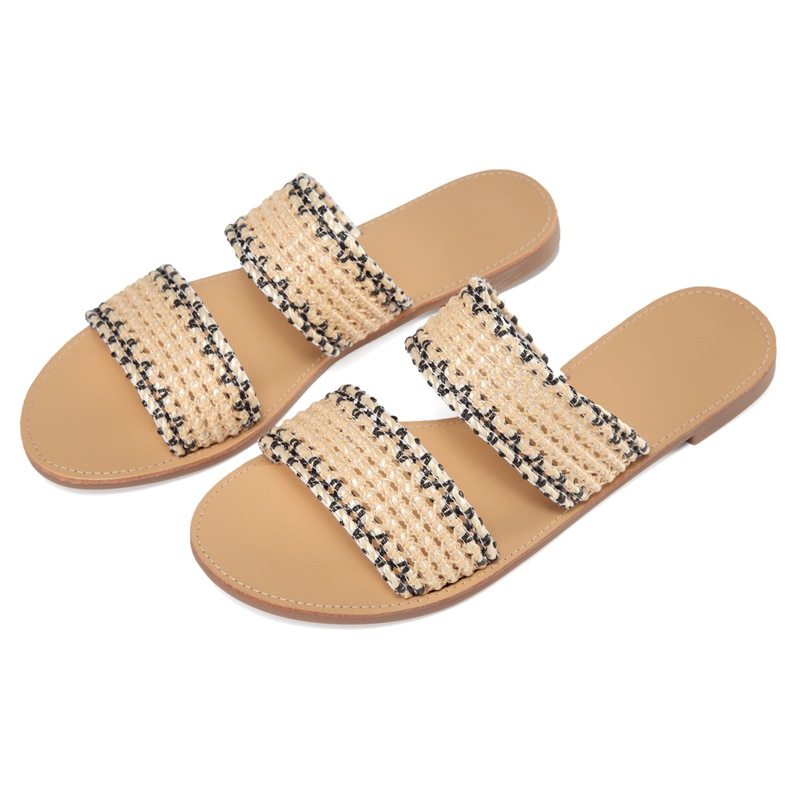 Nye mote alt-i-ett flate flip-flops sommer student tøfler_voghion.com