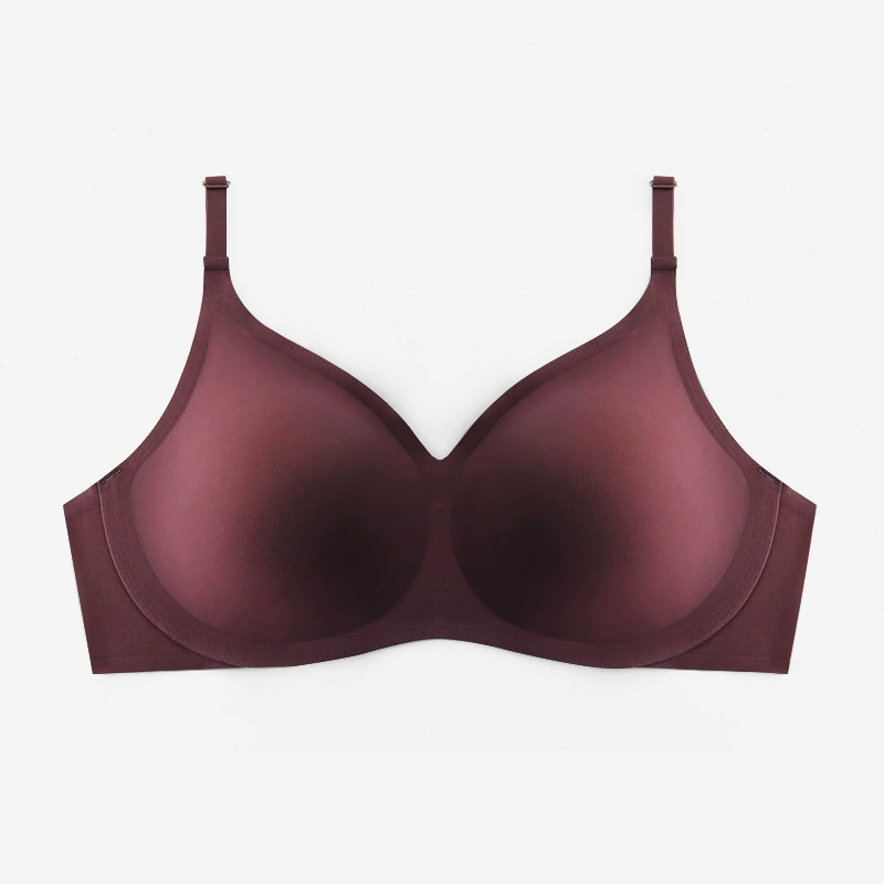 Japanese underwear, sexy wireless bra, latex push up bra, bra top, french style
